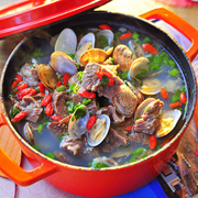 花蛤燉羊肉湯