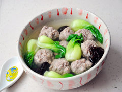 清湯鹿肉丸