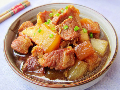 豬肉燉蘿蔔