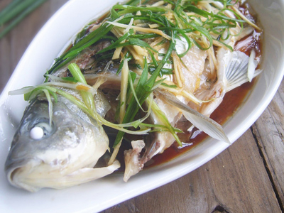 清蒸鯽魚