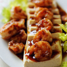 蝦仁豆腐