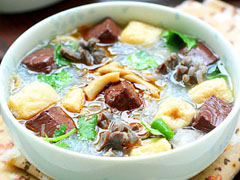 老鴨粉絲湯
