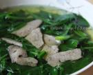 菠菜豬肝湯