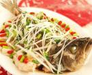 清蒸開屏鱸魚(2)