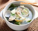 蛤蜊海帶豆腐湯