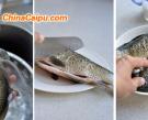豆瓣醬燒鯽魚