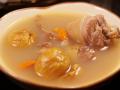 百合板栗土雞湯