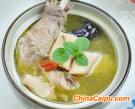 榴蓮殼煲雞湯