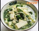 薺菜金針豆腐湯