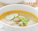 西紅柿薺菜丸子湯