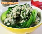 薺菜豆腐丸子湯