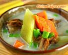 臘排骨濃湯