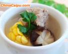 玉米香菇排骨湯