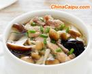 菌菇脊骨湯