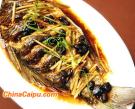 電飯煲蒸鯽魚