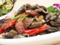 曬肉爆鱔魚