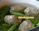肉丸青菜湯