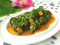 豇豆糾結白靈菇