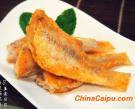 煎麵包魚