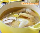 松茸雞湯