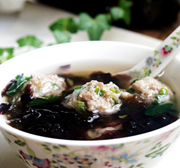 紫菜肉丸兒湯