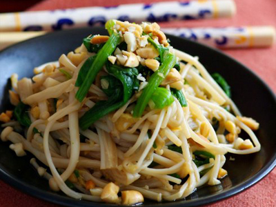 涼拌金針菠菜