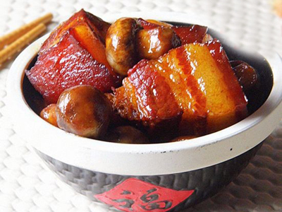 口蘑燒肉