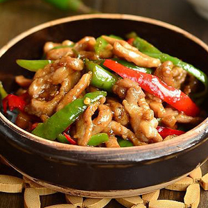 青椒炒肉絲