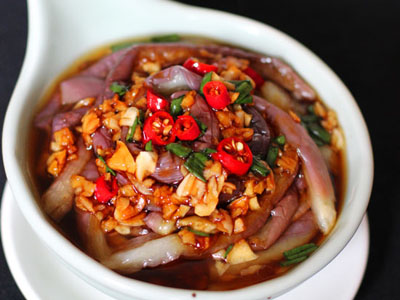 鮑汁茄子