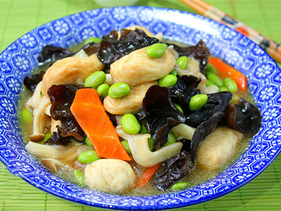 三鮮魚麵筋