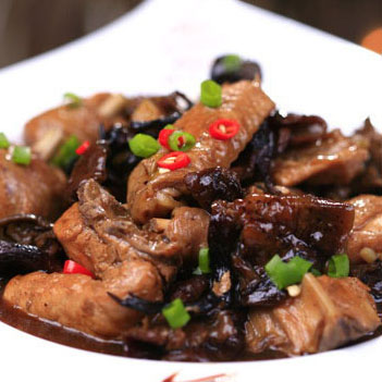 小雞燉蘑菇