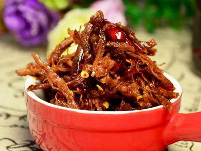 燈影牛肉絲