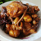 茶樹菇栗子雞翅根