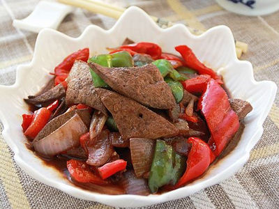 溜豬肝