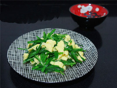 韭菜炒雞蛋