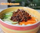 香菇肉丁炸醬麵