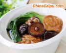 香菇燒麵筋