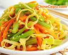 涼拌芹菜三絲
