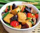 蠔汁脆皮豆腐