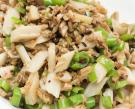 撲豆角炒藕丁