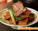 茶干回鍋肉