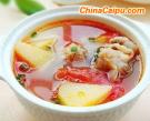 番茄土豆排骨湯