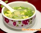 蠶豆粉絲蛋湯