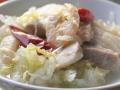 酸菜白肉燉豆腐