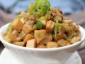 杏鮑菇炒肉末