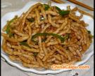 青椒肉絲（素）