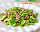 培根炒蠶豆
