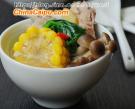 蟹味菇玉米排骨湯