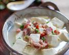 枸杞鹹肉豆腐湯