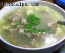 土豆粉絲牛腩湯